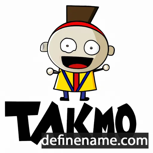 cartoon of the name Tamaziko