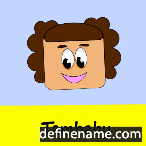 cartoon of the name Tambry