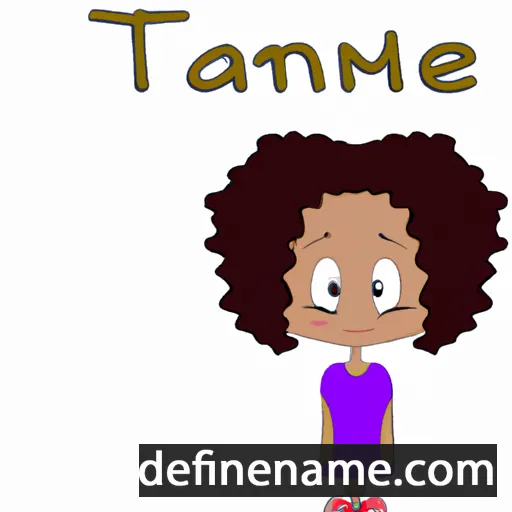 Tamie cartoon