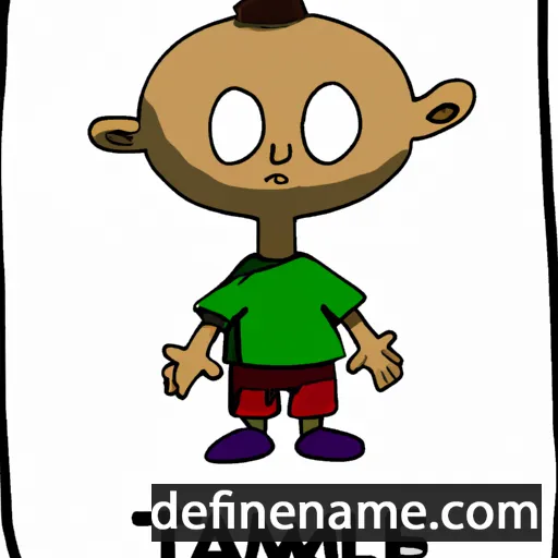 Tamiel cartoon