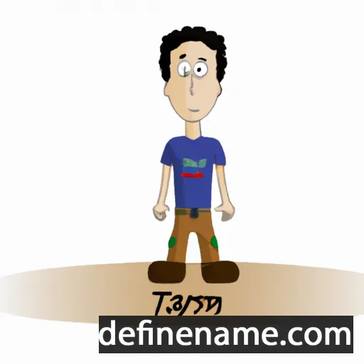 cartoon of the name Tamir