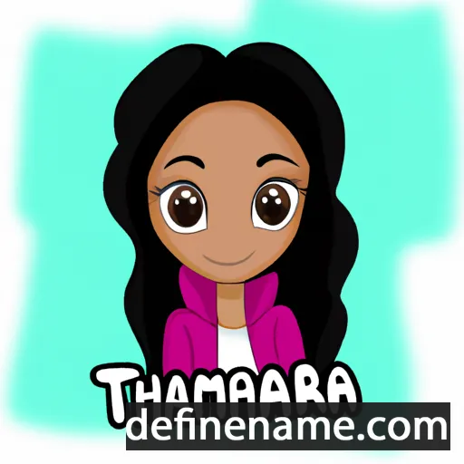 Tamirah cartoon