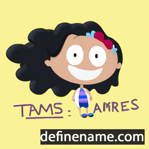 Tamires cartoon