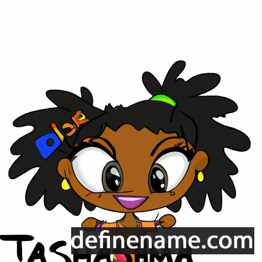 Tamisha cartoon