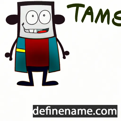 cartoon of the name Tammes