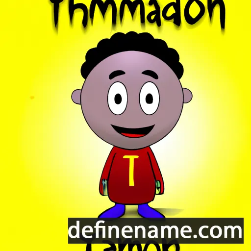 Tamond cartoon