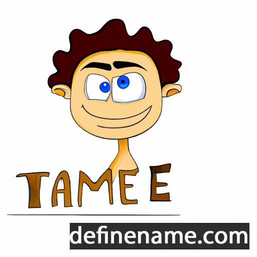 cartoon of the name Tamre