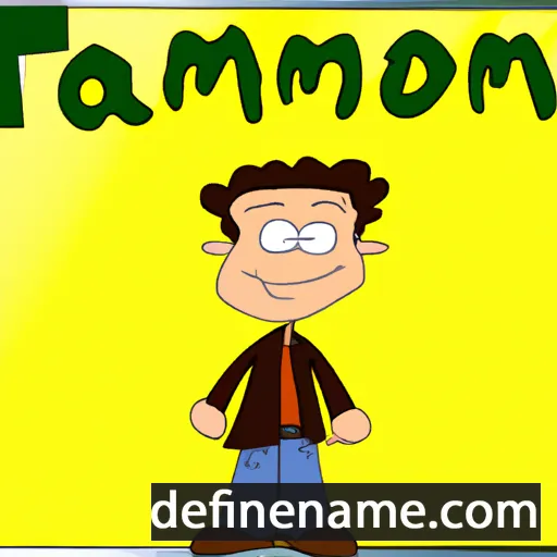 Tamron cartoon