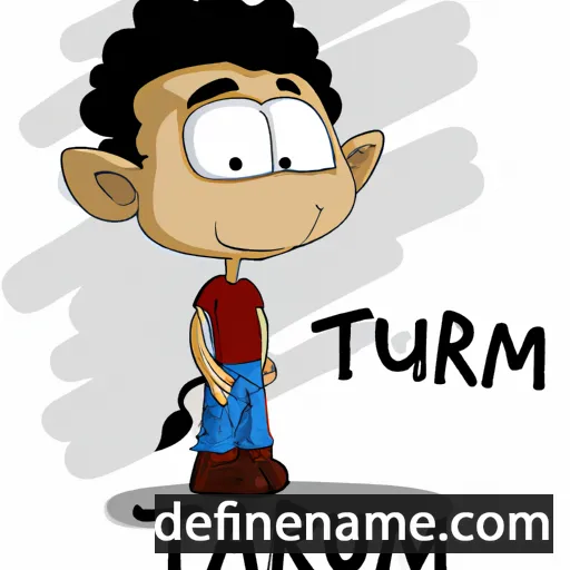 Tamur cartoon