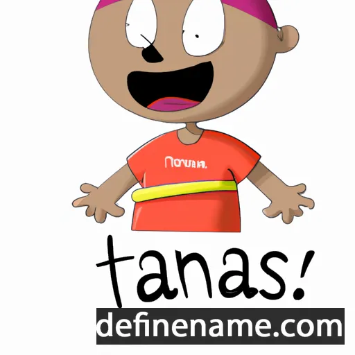 Tanas cartoon