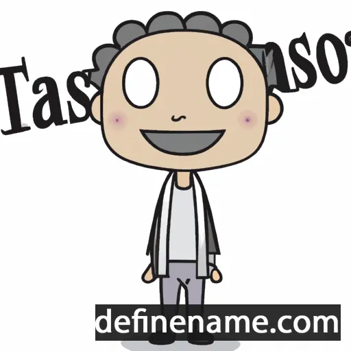 cartoon of the name Tanasio