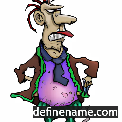 cartoon of the name Tanelankemats