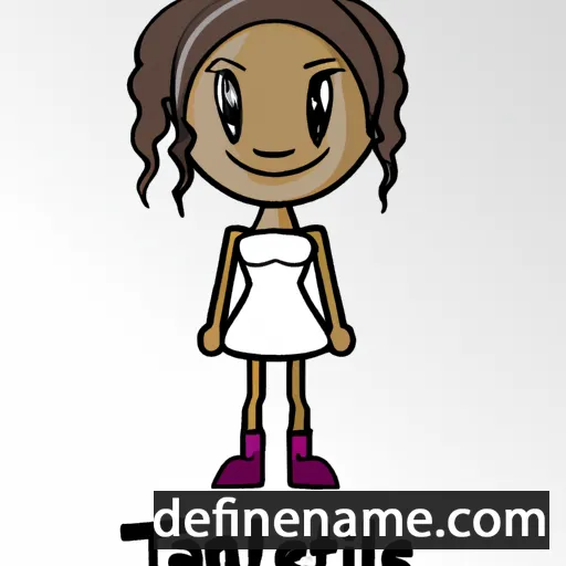 Tanielle cartoon