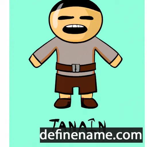 cartoon of the name Tanitani