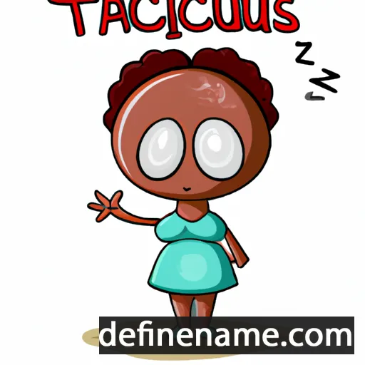 Taniusca cartoon