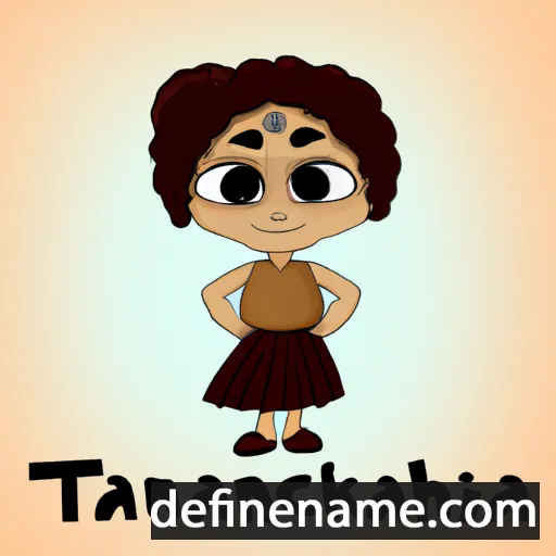 cartoon of the name Taniushka