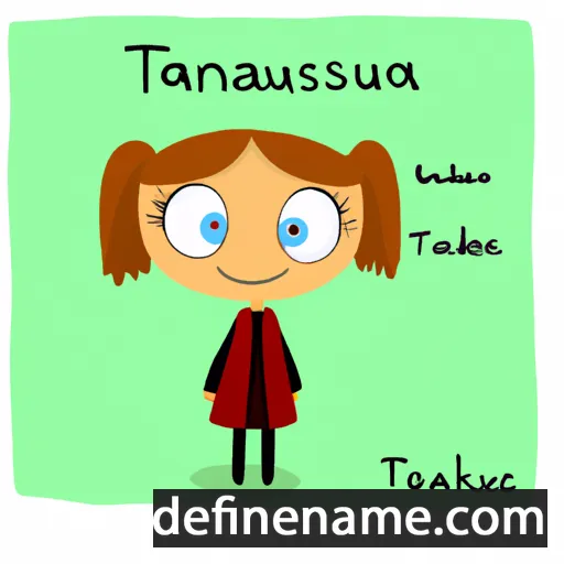 Taniuska cartoon