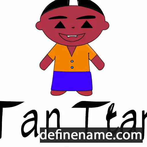 Tanji cartoon