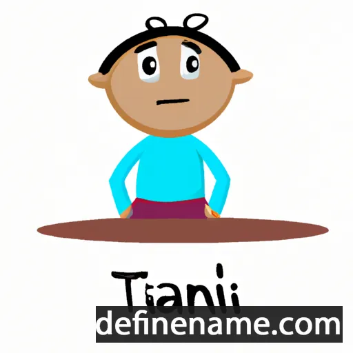 Tanjil cartoon