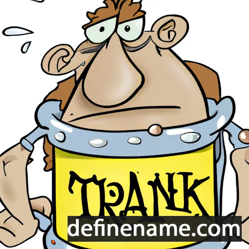 cartoon of the name Tankard