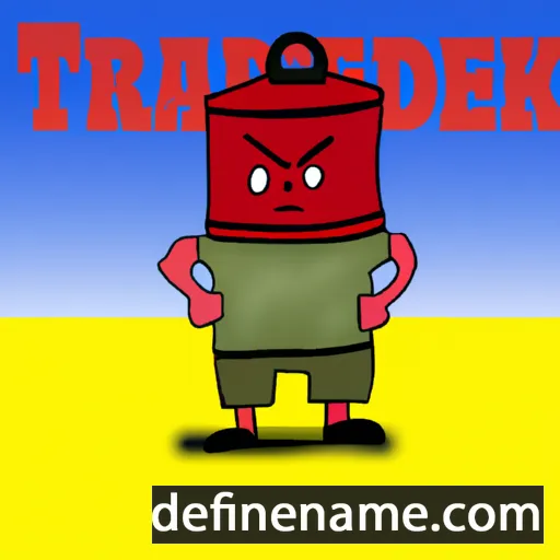 cartoon of the name Tankréd