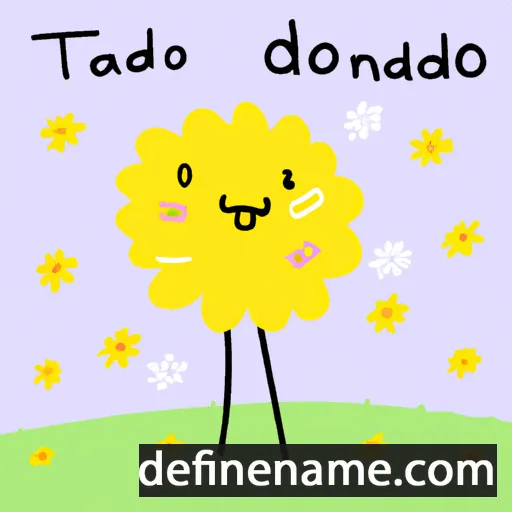 cartoon of the name Tanpopo