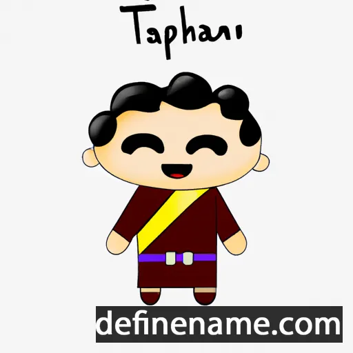 cartoon of the name Tansholpan