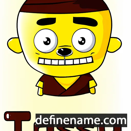 cartoon of the name Tansu