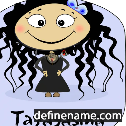 Tanysha cartoon