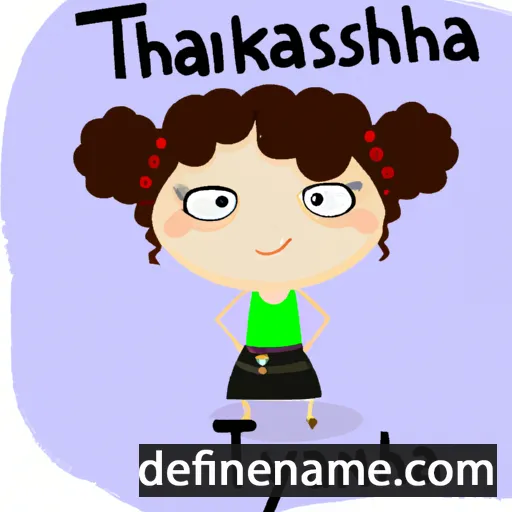 cartoon of the name Tanyushka