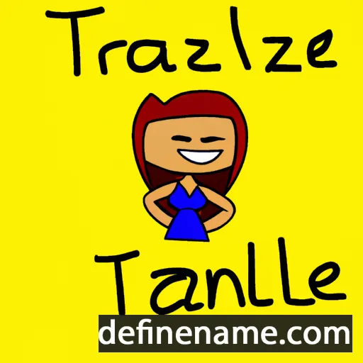 Tanzlee cartoon