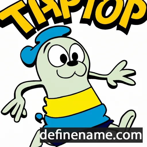 cartoon of the name Tapputi