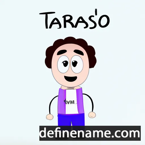 Tarásio cartoon