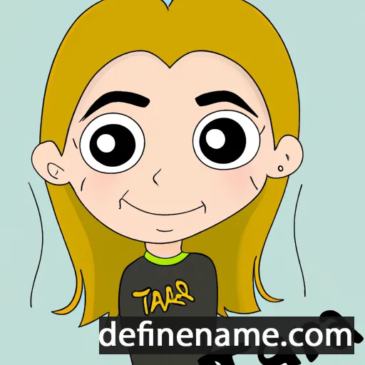 cartoon of the name Tara