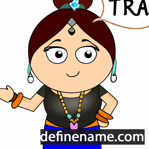 cartoon of the name Tara