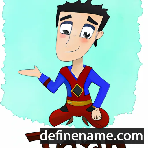 cartoon of the name Taran