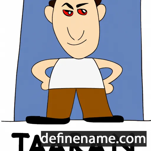 cartoon of the name Taran