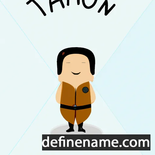 cartoon of the name Tarannom