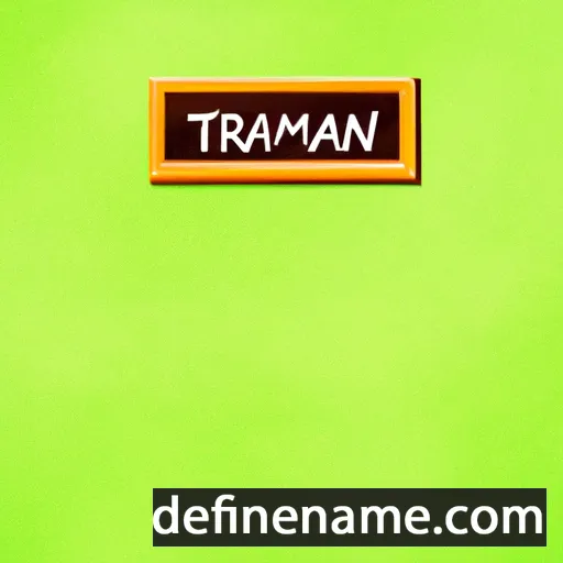 cartoon of the name Tarannum