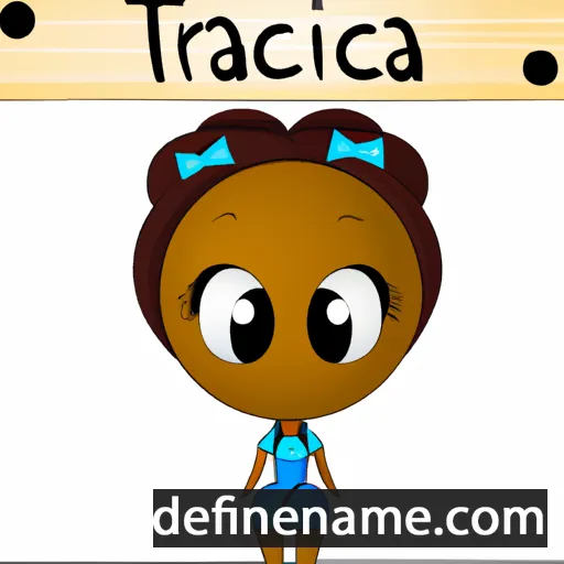 cartoon of the name Tarcila