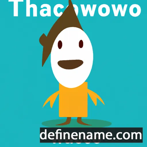 cartoon of the name Tarecawawaho