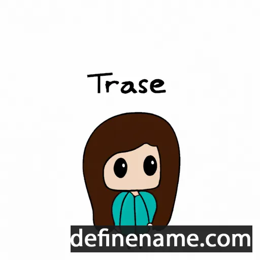 cartoon of the name Tarese