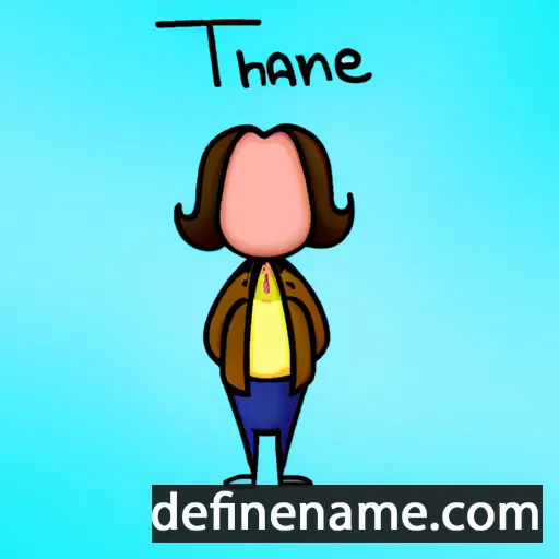 cartoon of the name Tarnie