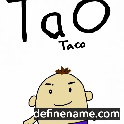 cartoon of the name Taro