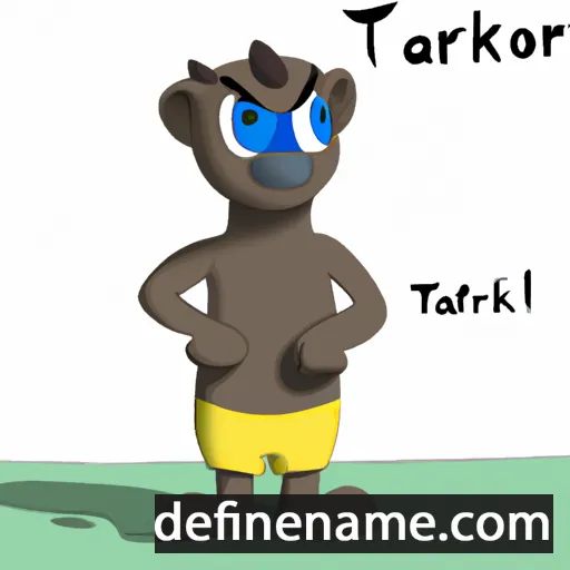 cartoon of the name Tarrlok