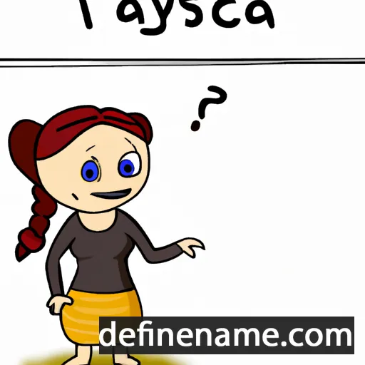 Tarsycja cartoon