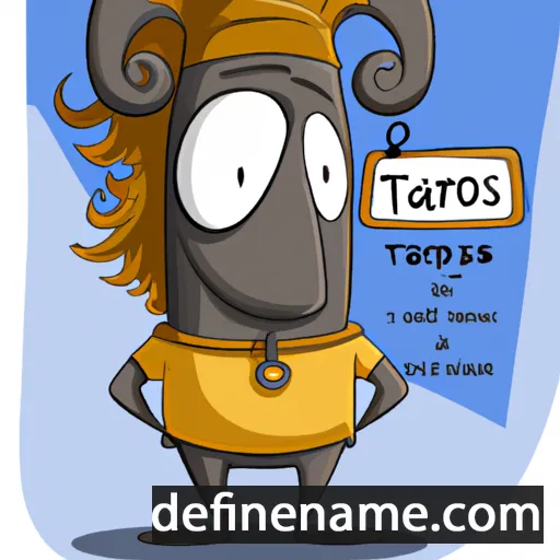 cartoon of the name Tarvos