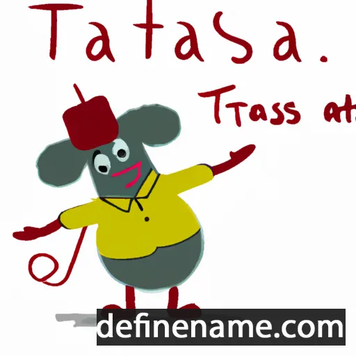 cartoon of the name Tašmetu-šarrat