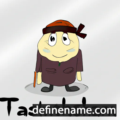 Tashmetum cartoon