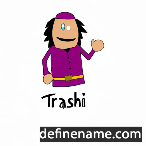 cartoon of the name Tashrif